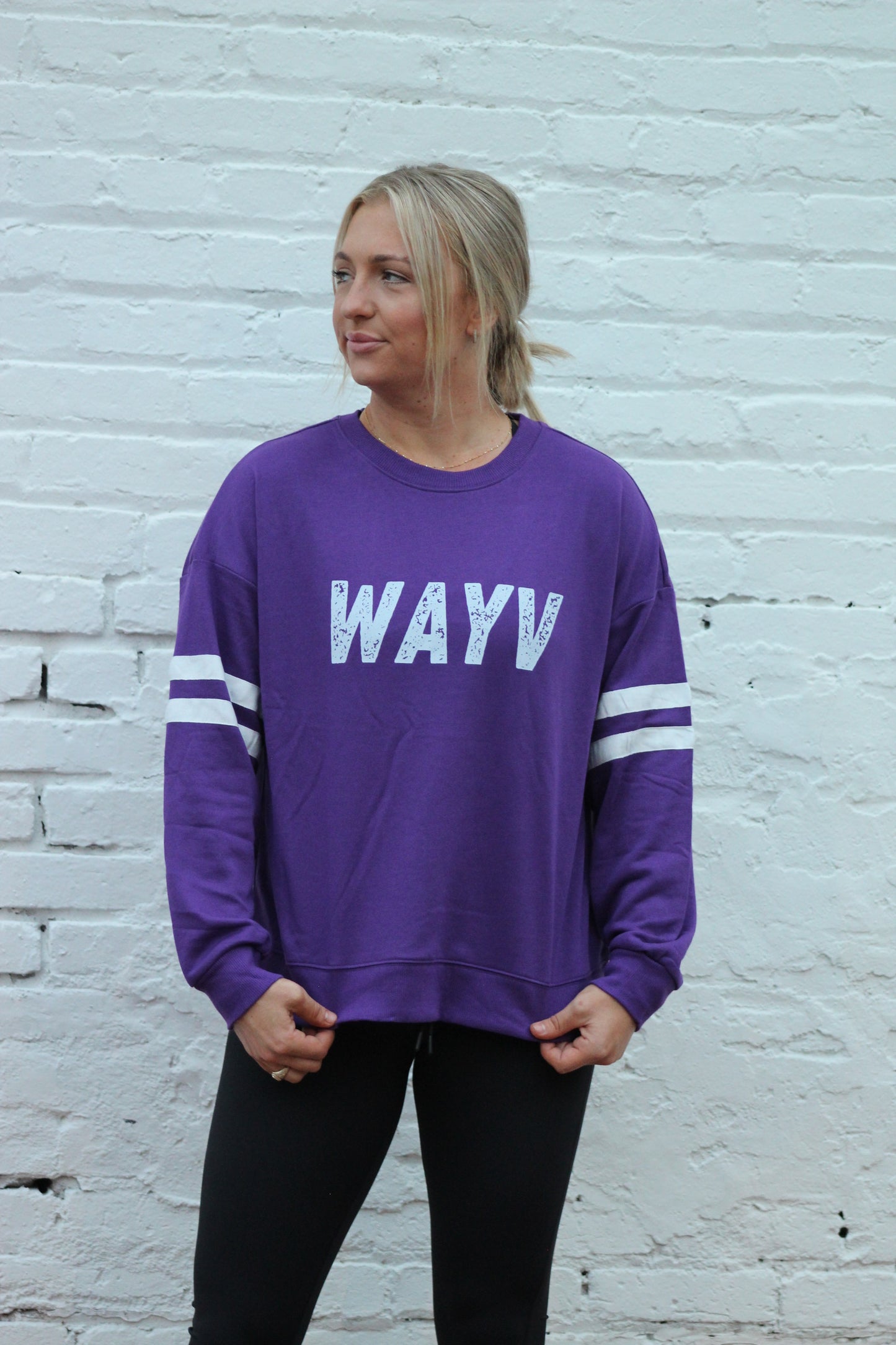 Lightweight Cascade Crewneck