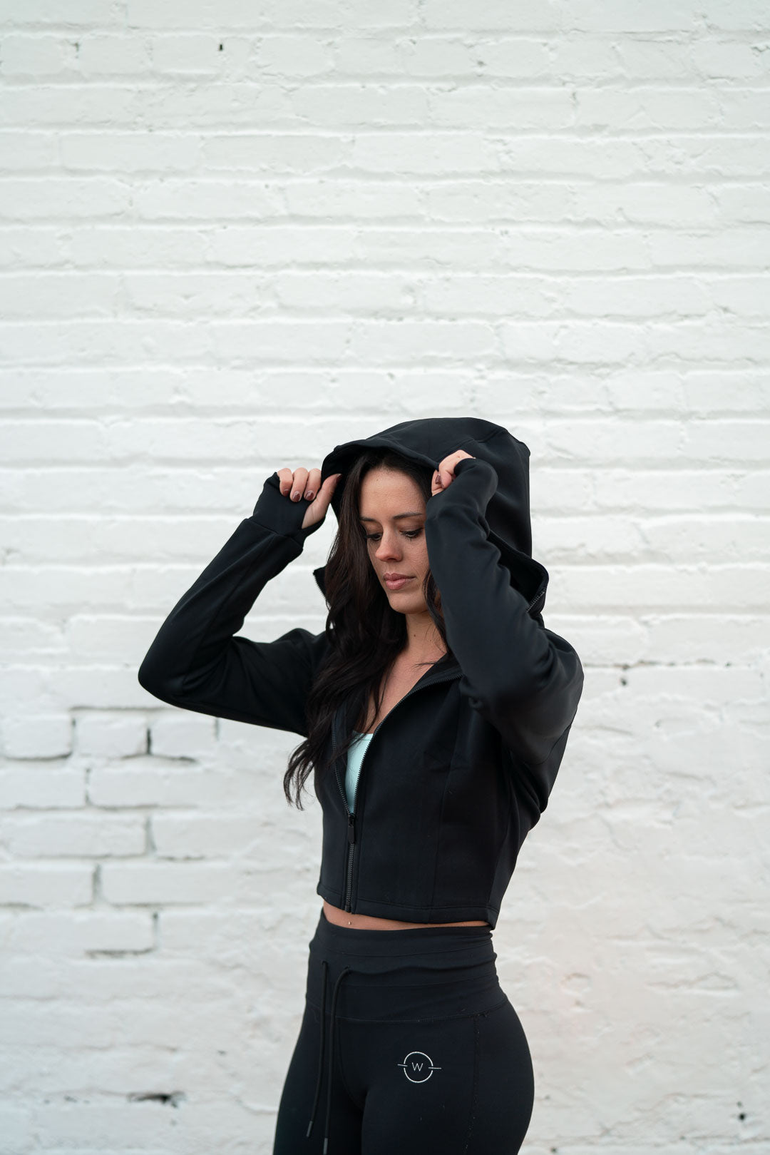 Highline Cropped Zip-Up